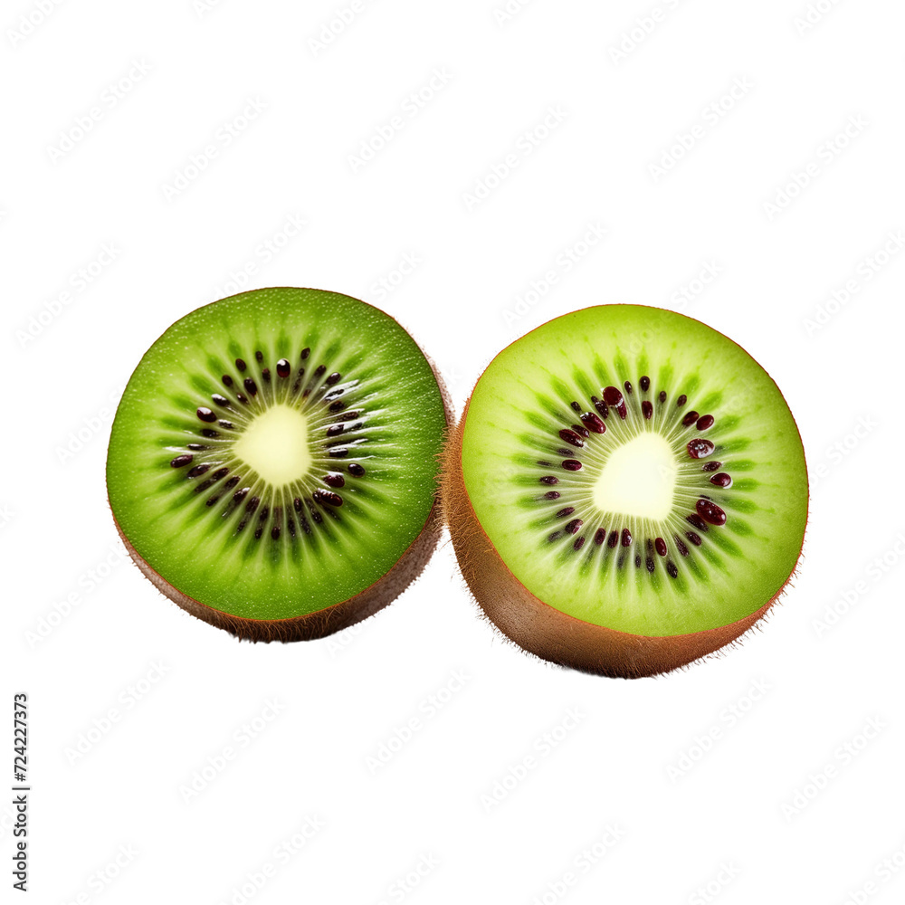 Fototapeta premium kiwi fruit on transparent background