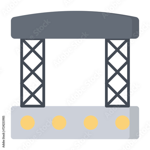 Concert Stage Icon