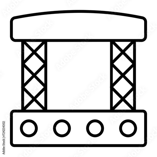 Concert Stage Icon