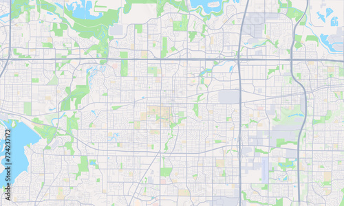 Arlington Texas Map  Detailed Map of Arlington Texas