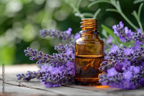 Lavender flower extracts oil