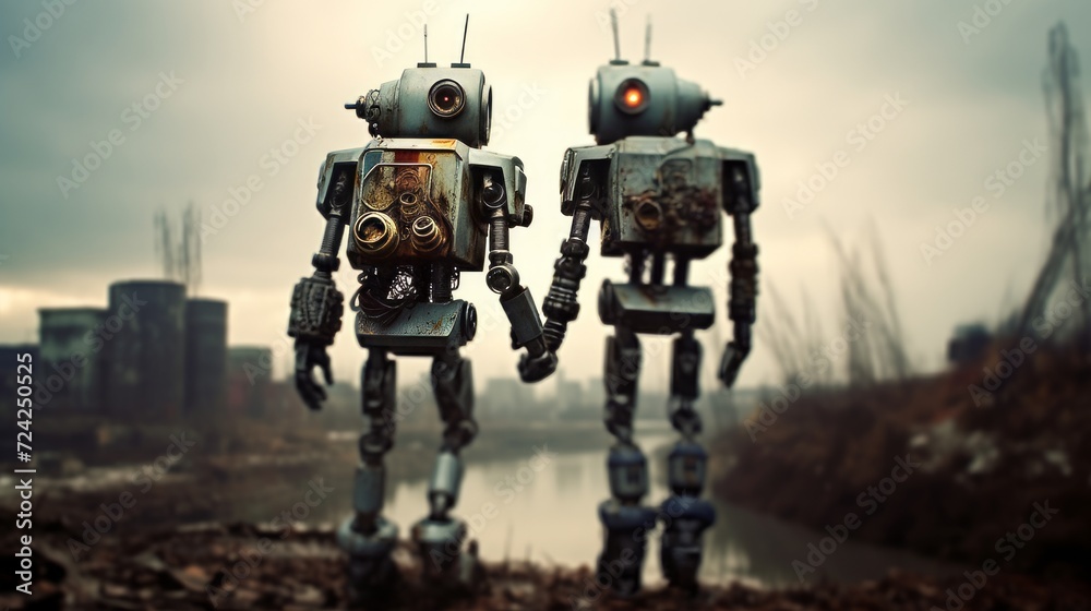 robots embrace post-apocalyptic time robots embrace post-apocalyptic time