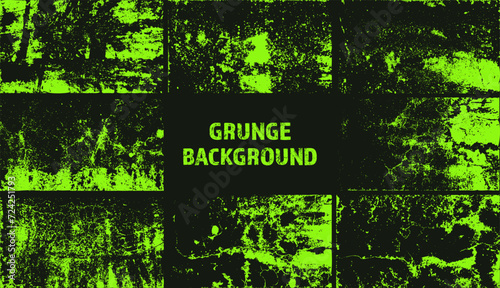 Grunge overlay texture. Old dirty concrete background with cracks and scratches. Distressed grainy surface. Vintage urban backdrop. Scraped and stained design element. Vector illustration