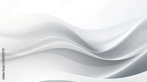 Abstract Modern Geometric Line Shapes Gradient White and Gray Vector Backgrounds, generative ai, 