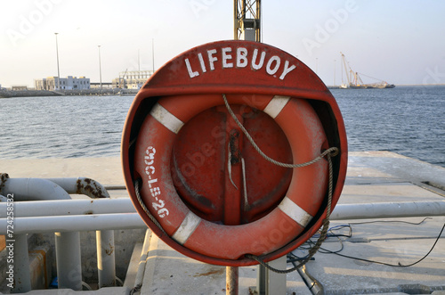 Red lifebuoy Station Complete