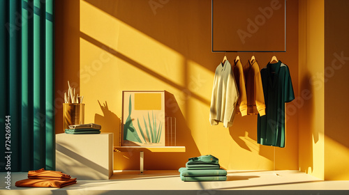 Eco-Friendly Clothing and Accessories , sustainable fashion - Generative Ai