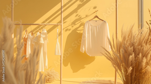 Eco-Friendly Clothing and Accessories , sustainable fashion - Generative Ai