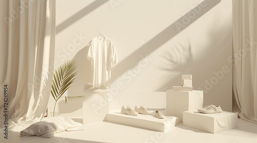 Eco-Friendly Clothing and Accessories , sustainable fashion - Generative Ai