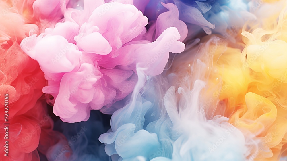 Vibrant abstract texture with bold blues, pinks, and pastels   artistic backdrop