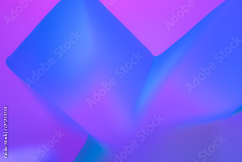 Straight cubic shapes in pastel colors. Modern abstract shapes.