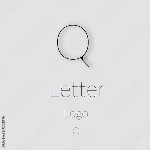  Letter Logo Q
