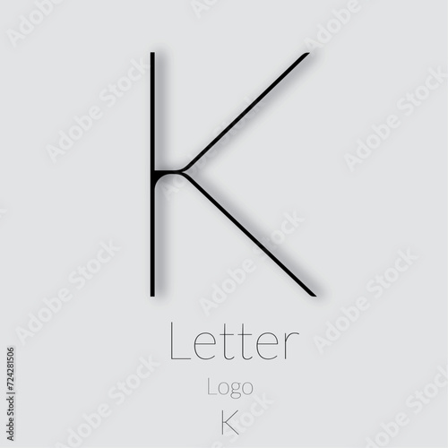 Letter Logo K