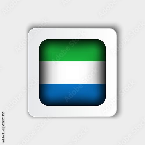 Sierra Leone Flag Button Flat Design Free Download Sierra Leone Flag Button Flat Design - GFXLoad