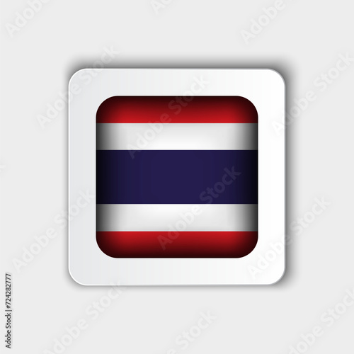 Thailand Flag Button Flat Design Free Download Thailand Flag Button Flat Design - GFXLoad