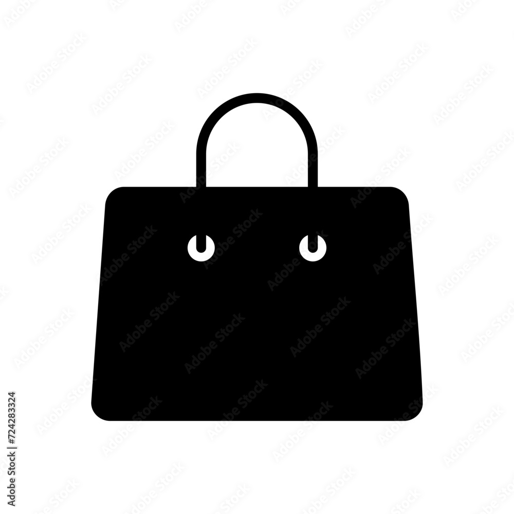 Shopping bag icon vector. shopping icon vector Shopping bag icon vector. shopping icon vector