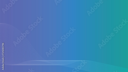 Abstract vector tech gradient background image with smooth wavy lines, suitable for branding, modern design or a calming wallpaper.