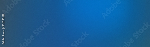 Saturated blue grainy noise normal simple linear gradient, grungy spray texture with empty space, glow background template color dradient, rough abstract retro vibe shine bright light