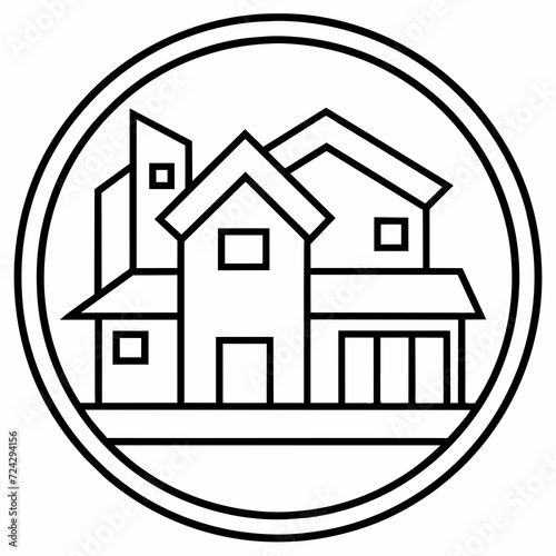 real estate logo © IconicWave