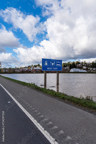 Witnessing Climate Change: Abbotsford's Flooded Highway 1