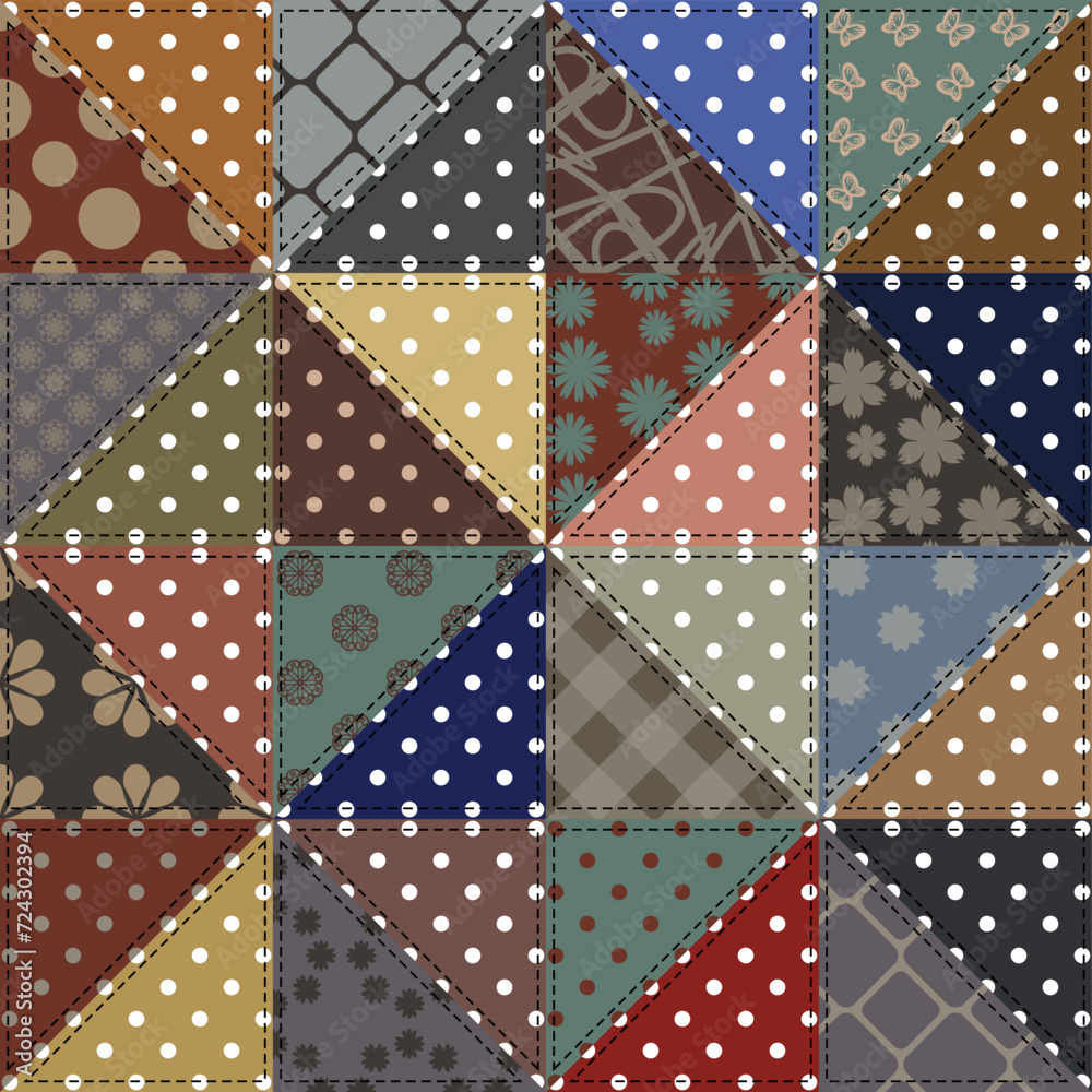 patchwork background with different patterns
patchwork background with different patterns
