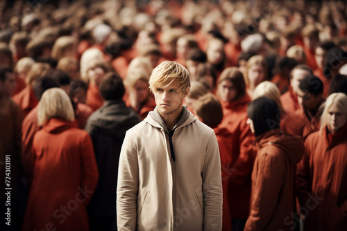 Stand Out from the Crowd - Concept © Stock Habit