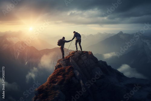 Helping Hand: Achieving the Mountain Top