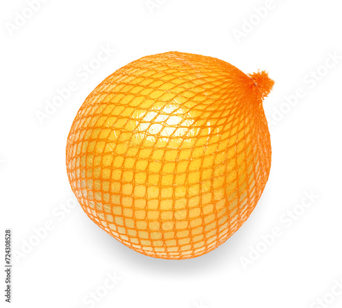 Fresh yellow lemon in orang...