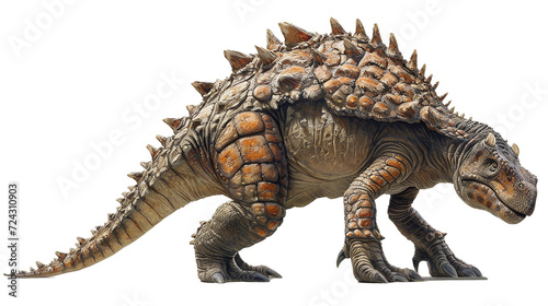 アンキロサウルスのイメージ - image of Ankylosaurus - No3-5 Generative AI photo