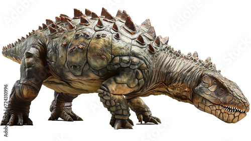 アンキロサウルスのイメージ - image of Ankylosaurus - No3-9 Generative AI © Orange Eyes