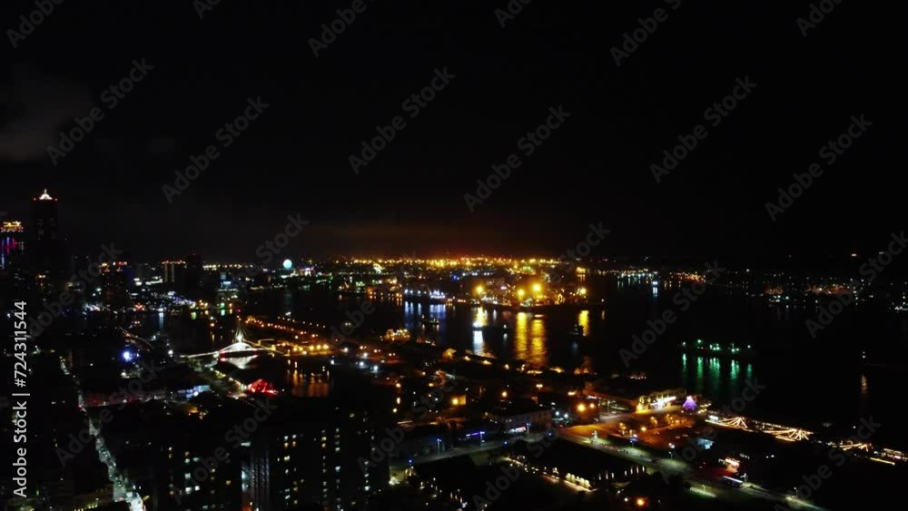 Aerial View Of Kaohsiung City Aerial View Of Kaohsiung City