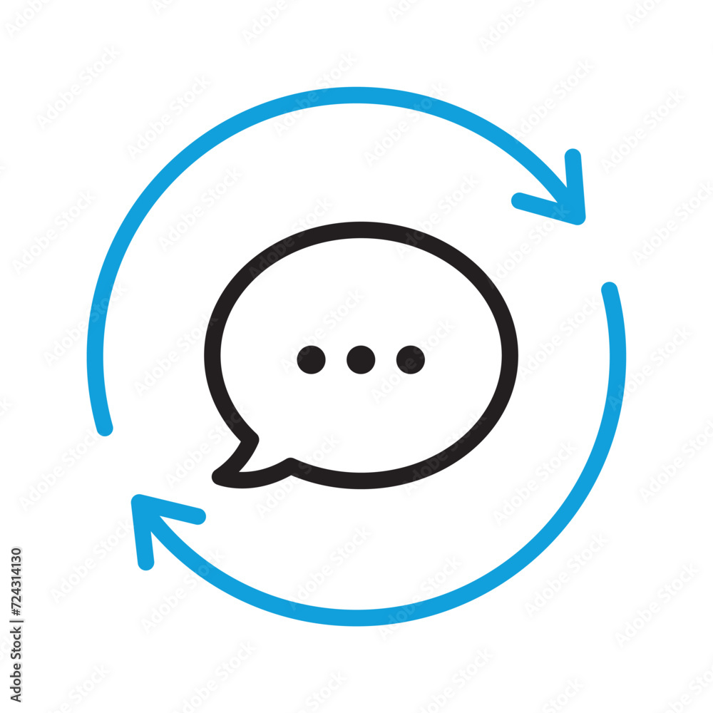 talk icon. line vector icon on white background. high quality design element. editable linear style stroke. vector icon. talk icon. line vector icon on white background. high quality design element. editable linear style stroke. vector icon.