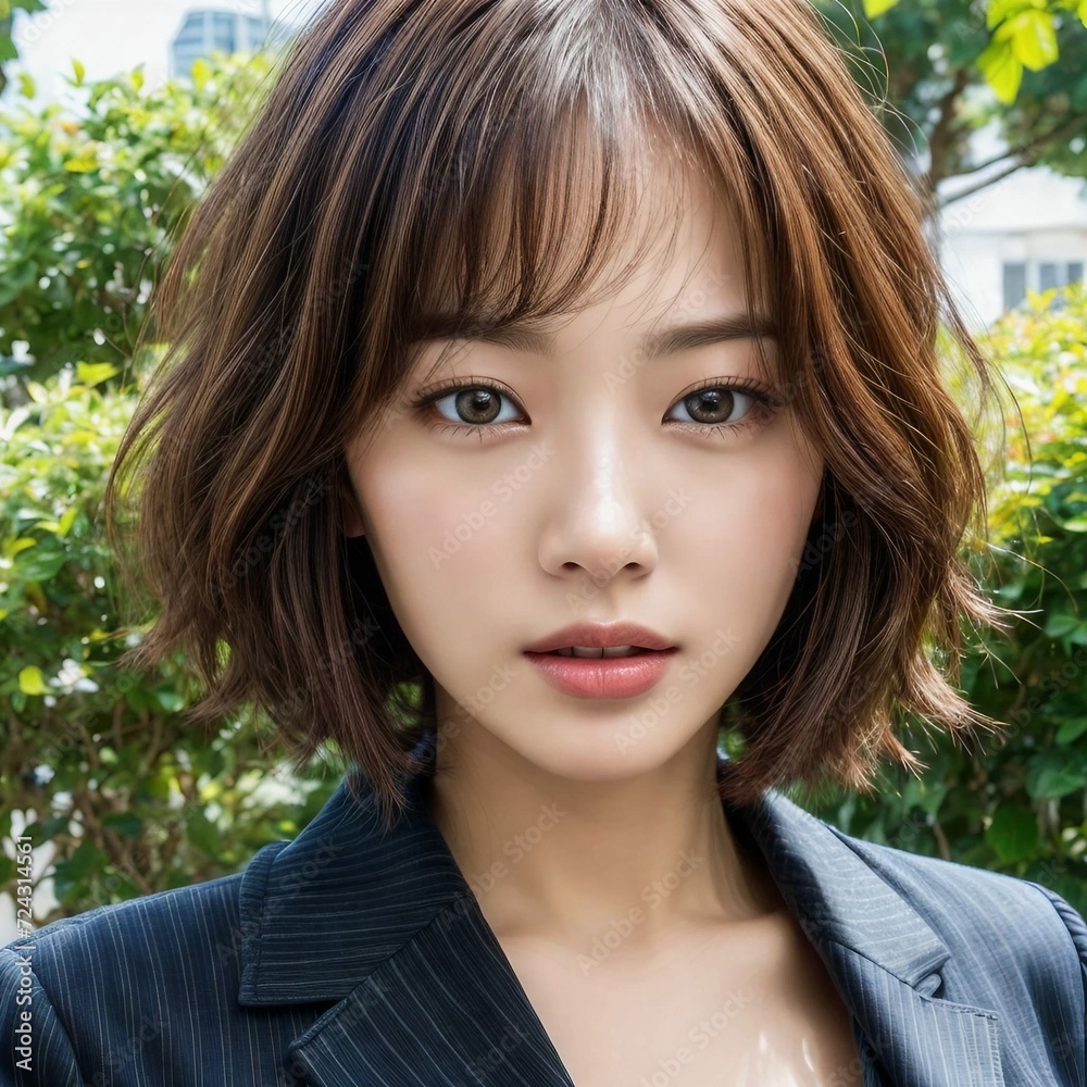 スーツ姿の女性 スーツ姿の女性