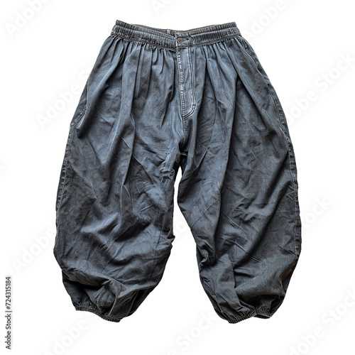 Baggy pants, isolated PNG object