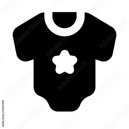 Baby Clothes Solid Icon