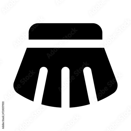Skirt Solid Icon