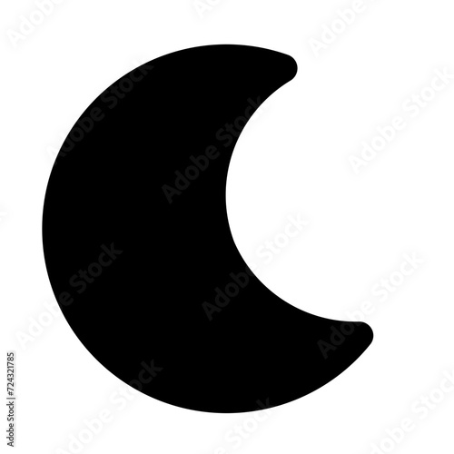Sleep Mode Solid Icon