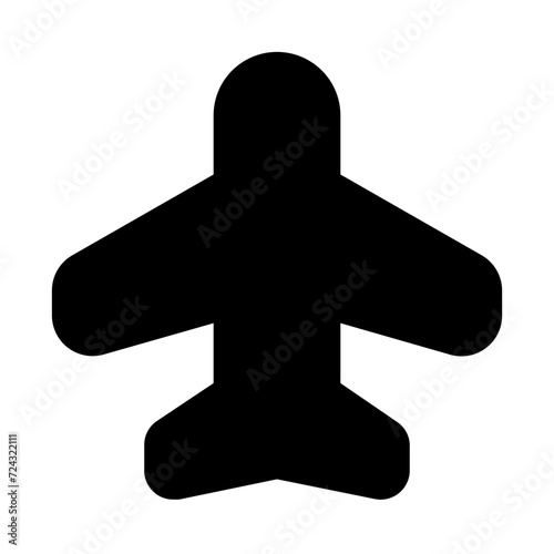 Airplane Mode Solid Icon
