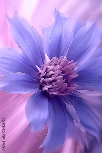 a pink purple flower artwork  motion effect background