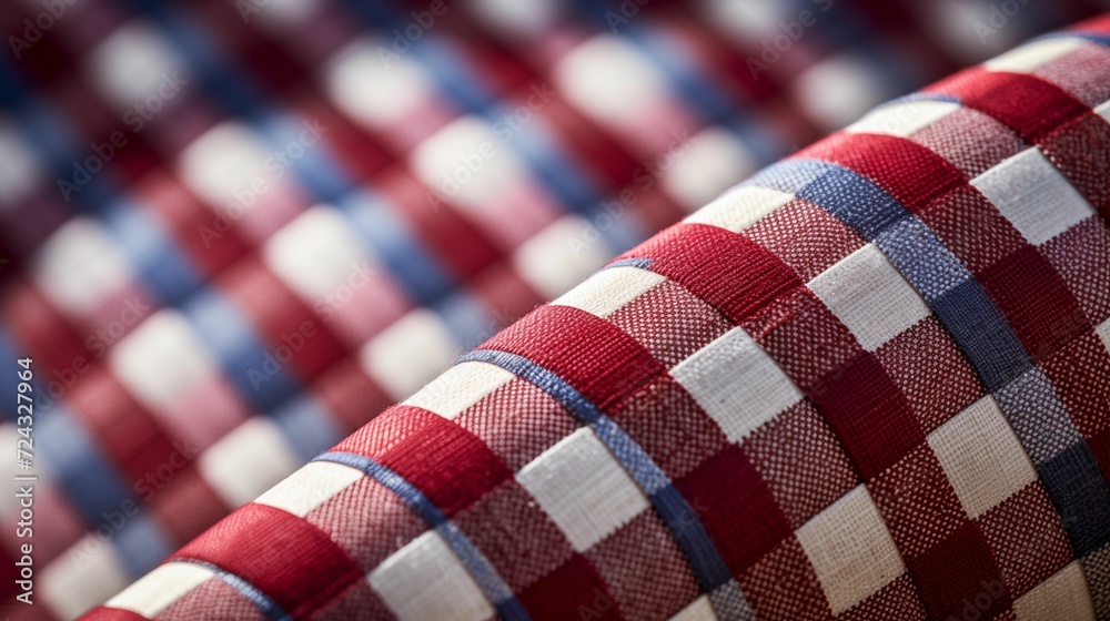 Fototapeta premium Image of fabric with pattern.