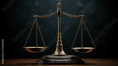 Image of scales of justice and law.