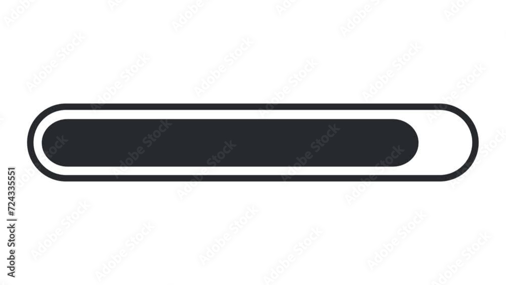 Status bar animation updating, downloading, loading, status bars isolated on transperancy background or alpha channel Status bar animation updating, downloading, loading, status bars isolated on transperancy background or alpha channel