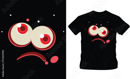 jelly sticker emotion, emojis, t-shirt design, for kids, ready to print