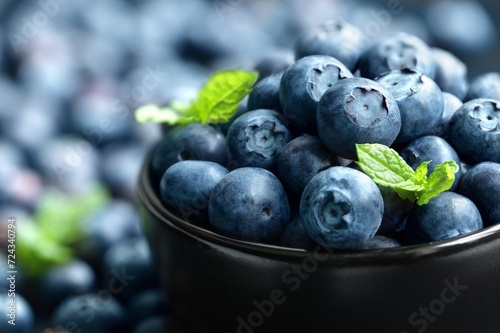 Blueberries in a bowl © DANI