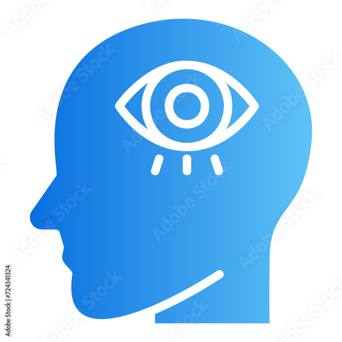 perception gradient icon