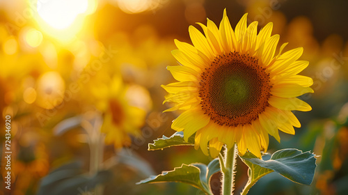 sunflower, generative ai © Saleem