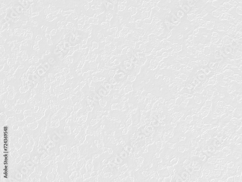 Abstract clean white texture wall 3d rendering illustration. Rough structure surface as paper, plaster or cement background for text space creative design artwork.