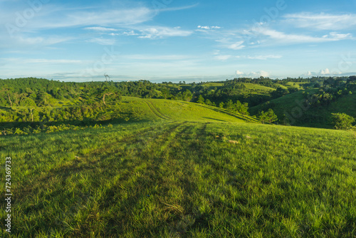 Countryside view of Shangpung Meghalaya India