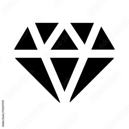 Diamond Solid Icon