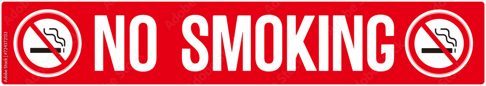 plate in red color that means and written in it : no smoking plate in red color that means and written in it : no smoking