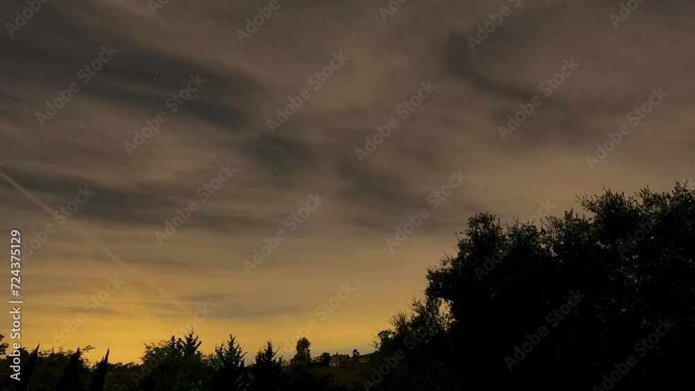 A captivating astrophotography timelapse of a starry southern California evening with a celestial ballet in a January evening sky. A captivating astrophotography timelapse of a starry southern California evening with a celestial ballet in a January evening sky.